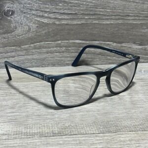 Calvin Klein CK18513 Eyeglasses Square Blue 54-19-145 Men Plastic Frames Solid